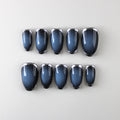 Smoky Blue Aura Press-Ons